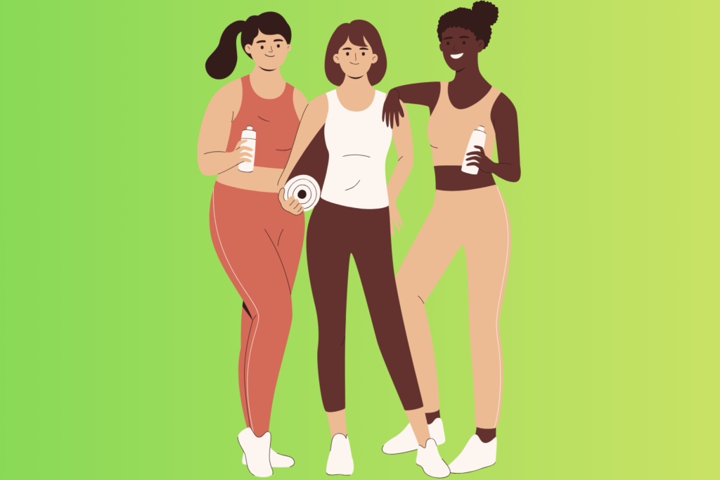 Roupa de academia feminino